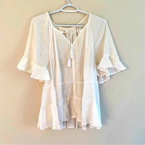 Beachlunchlounge 100% Cotton Blouse Size SP